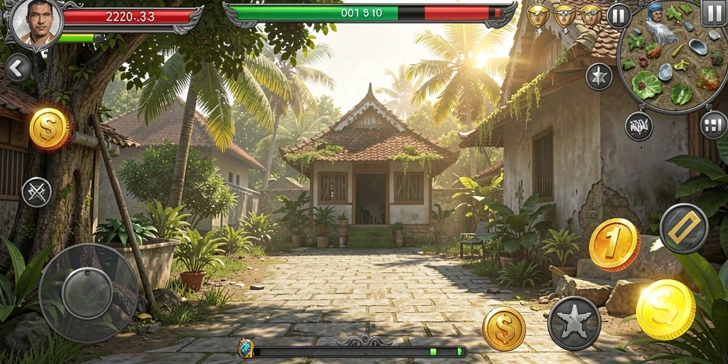 at777 - Berbagai mini-game seru yang bisa dipilih.